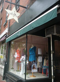 Wish, boutique on Charles St., Beacon Hill, Boston, Ma.