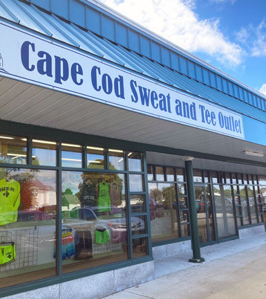 Cape Cod Sweat and Tee Outlet, Main St., Hyannis, Ma.