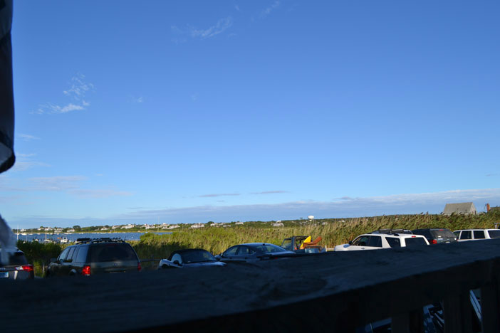 View from Sayle's Seafood Fish Market, Washington St. Ext., Nantucket, Ma.