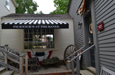 Pickwick's at the Banke, gift shop at Strawbery Banke, downtown Portsmouth, N.H.